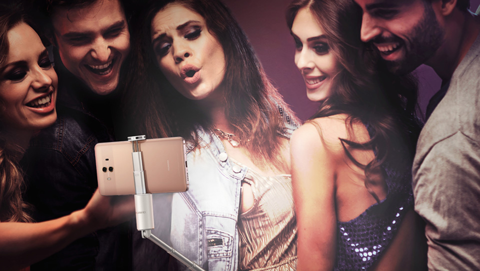 Монопод Huawei Moonlight Selfie Stick (Black) купить в интернет-магазине icover