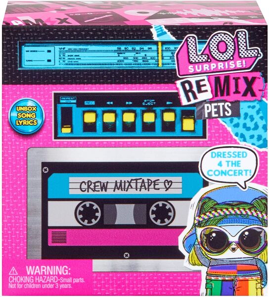 

Кукла-сюрприз L.O.L. Remix Pets (567073)