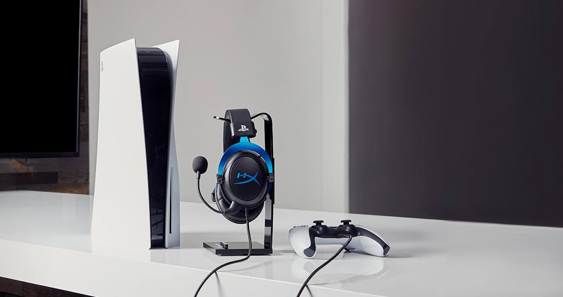 Игровая гарнитура HyperX Cloud (HHSC2-FA-BL/E) для PS4/PS4 Pro/PS5 (Blue) купить в интернет-магазине icover