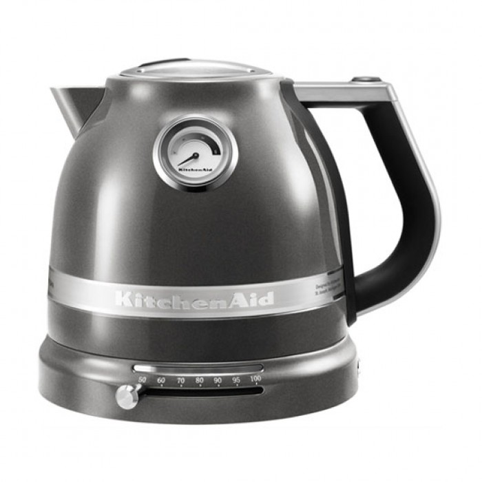 Электрический чайник KitchenAid Electric Kettle Artisan 5KEK1522EMS (Medallion Silver) купить в интернет-магазине icover