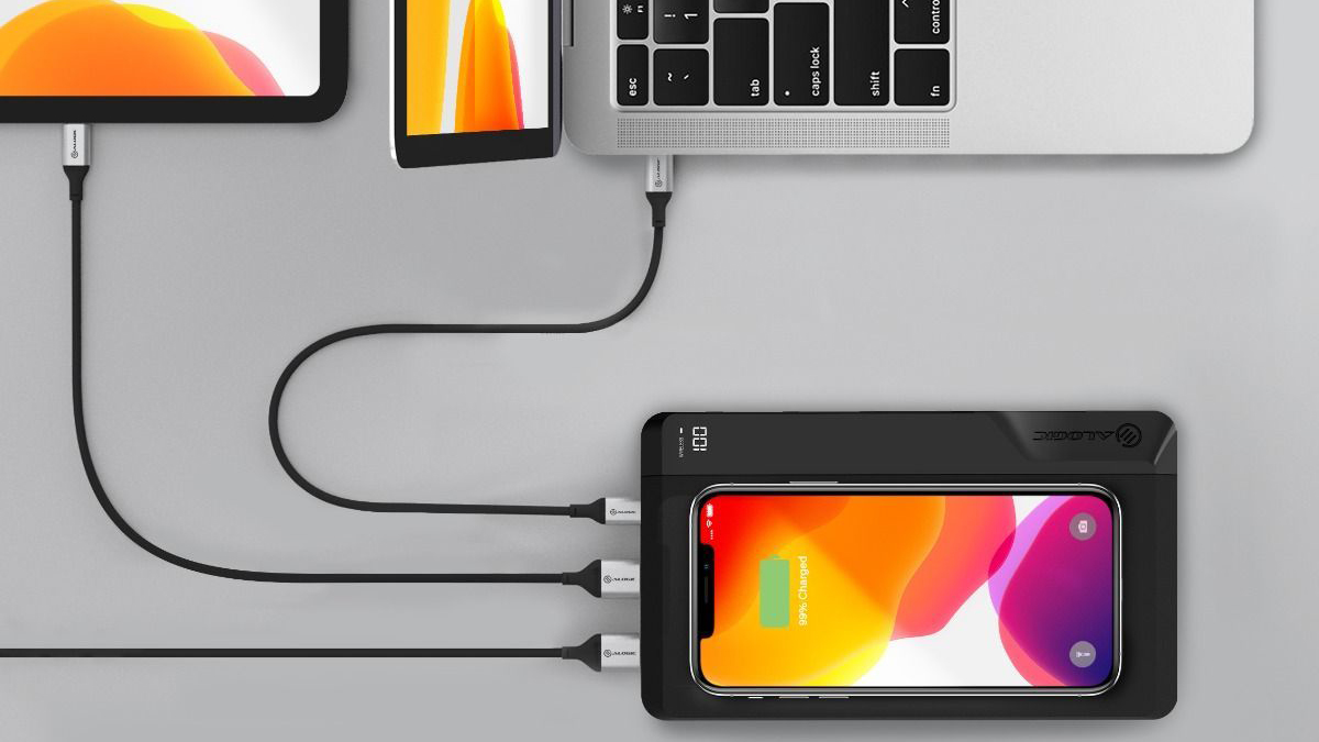 Внешний аккумулятор Alogic Power Bank Ultimate USB-C 27000mAh (Black) купить в интернет-магазине icover