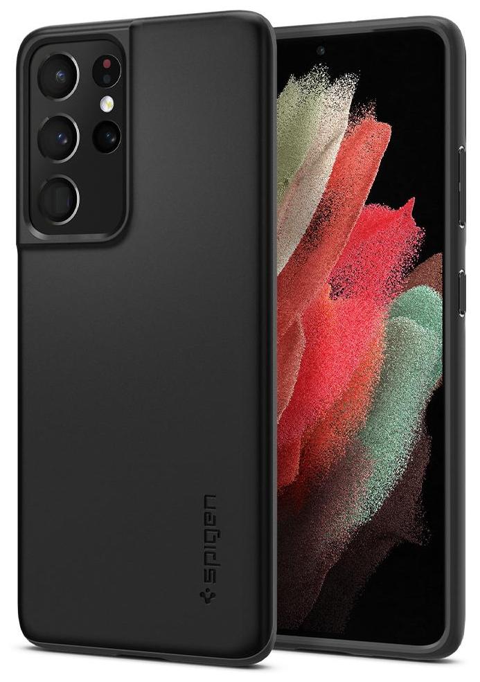 

Чехол Spigen Thin Fit (ACS02346) для Samsung Galaxy S21 Ultra (Black)