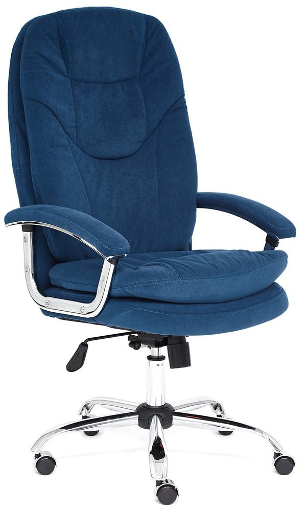 

Офисное кресло Tetchair Softy Lux (Blue Flock)