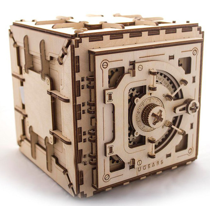 3D-пазл UGears Safe (70011) купить в интернет-магазине icover
