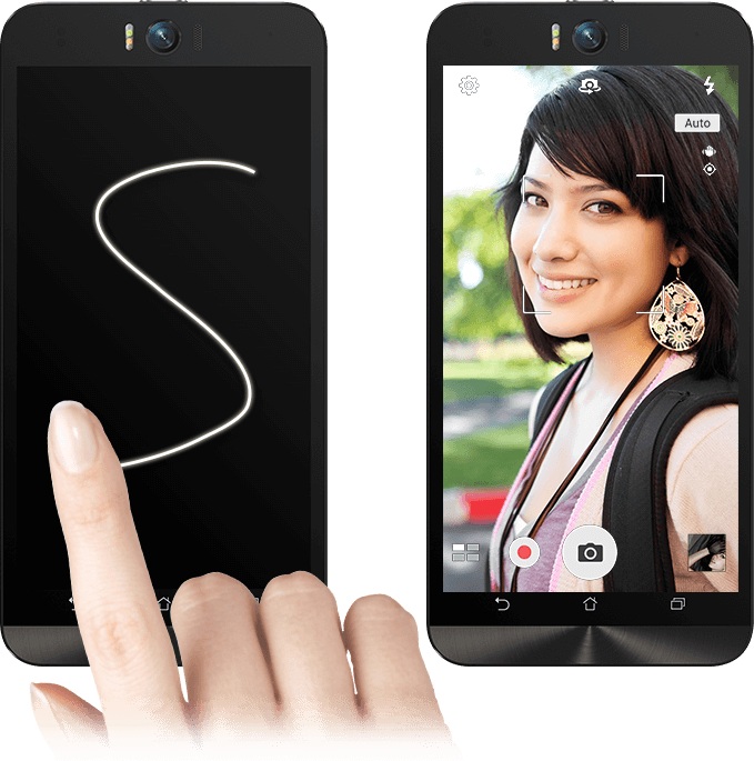Смартфон Asus ZenFone Selfie ZD551KL LTE 16Gb (Glacier Gray) купить в интернет-магазине icover