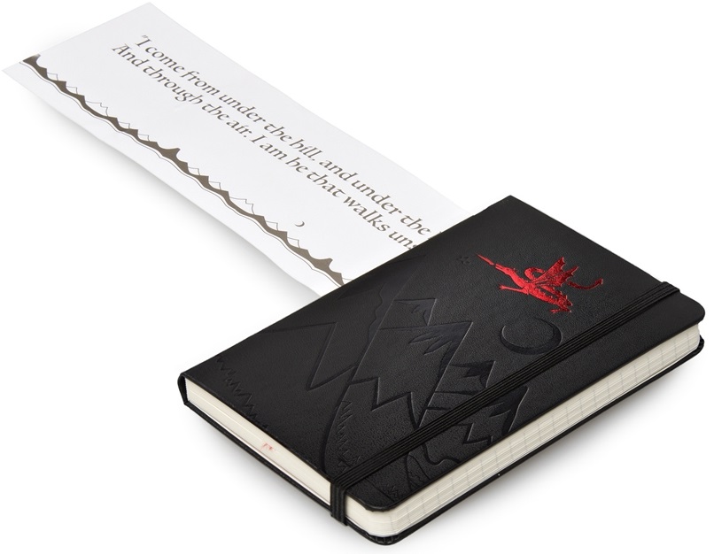 Moleskine Hobbit-2 Pocket (LEHOBMM710) - блокнот в линейку (Black) купить в интернет-магазине icover