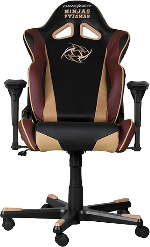 Компьютерное кресло DXRacer Ninjas in Pyjamas OH/RE126/HKC/NIP (Brown) купить в интернет-магазине icover