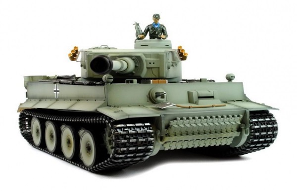Taigen German Tiger 1  An Early Version 1:16 (TG3818-1C) - радиоуправляемый танк (Khaki) купить в интернет-магазине icover