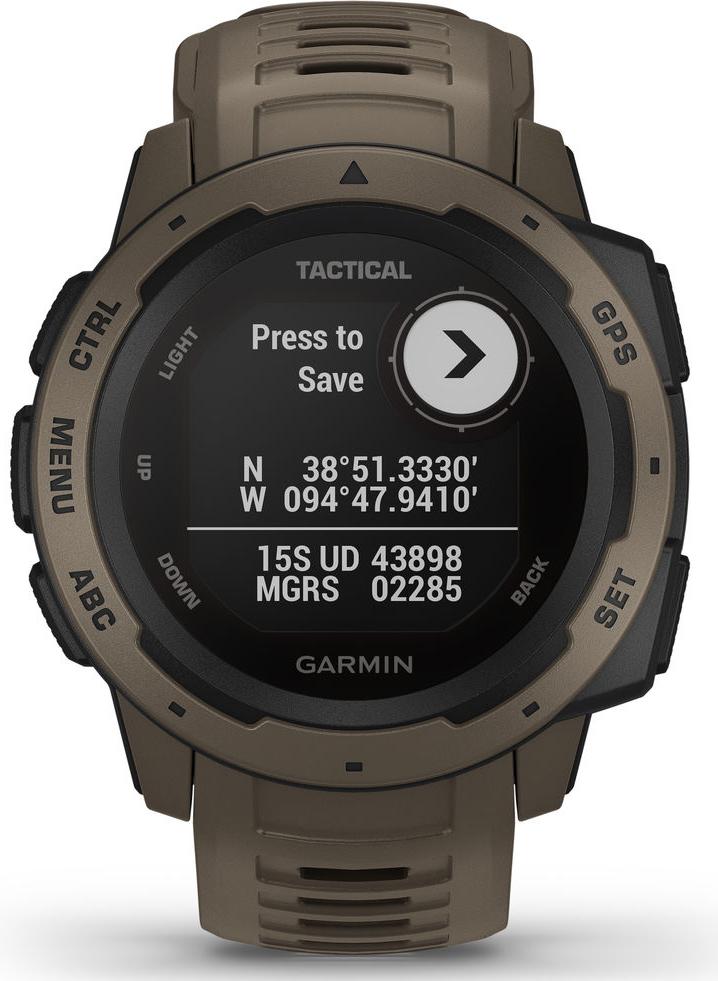 Спортивные часы Garmin Instinct Tactical 010-02064-71 (Coyote Tan) купить в интернет-магазине icover