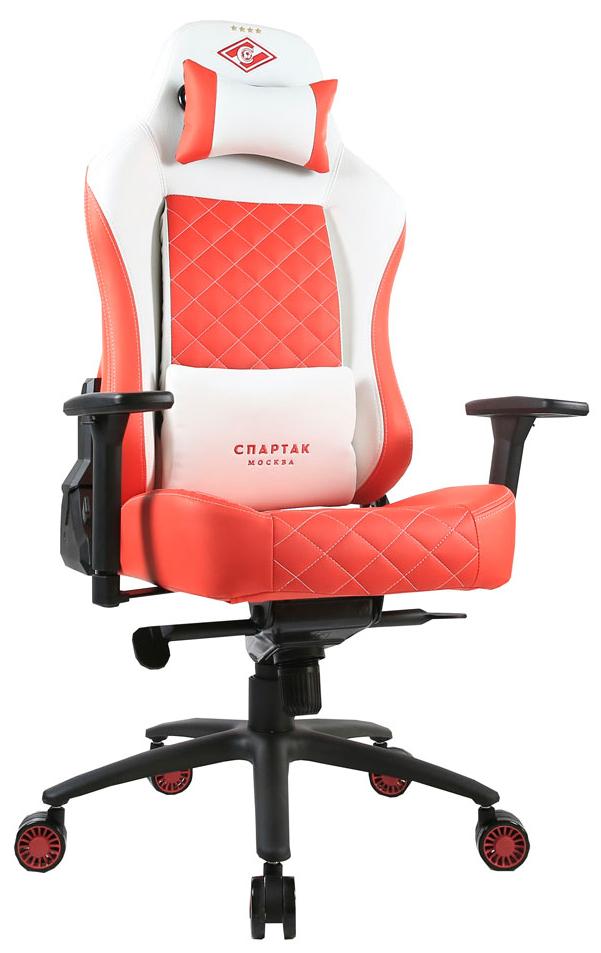 

Кресло компьютерное игровое ZONE 51 Спартак Легенда (White/Red)