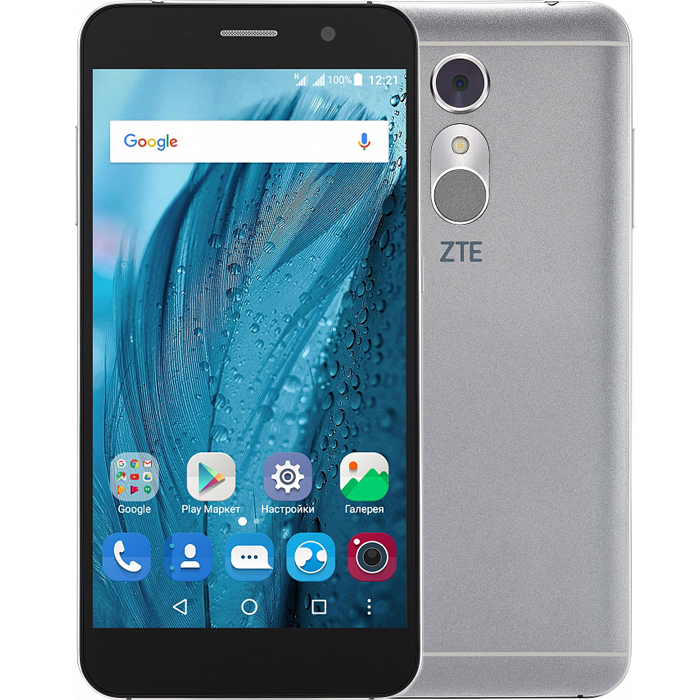Смартфон ZTE Blade А910 (Grey) купить в интернет-магазине icover
