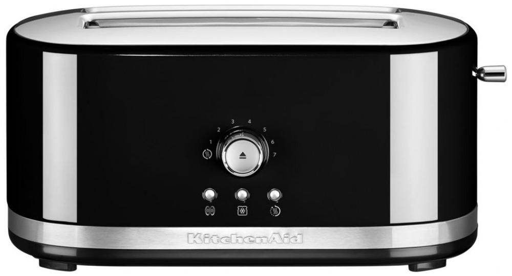 Тостер KitchenAid 5KMT4116EOB Long на 2 хлебца (Black) купить в интернет-магазине icover