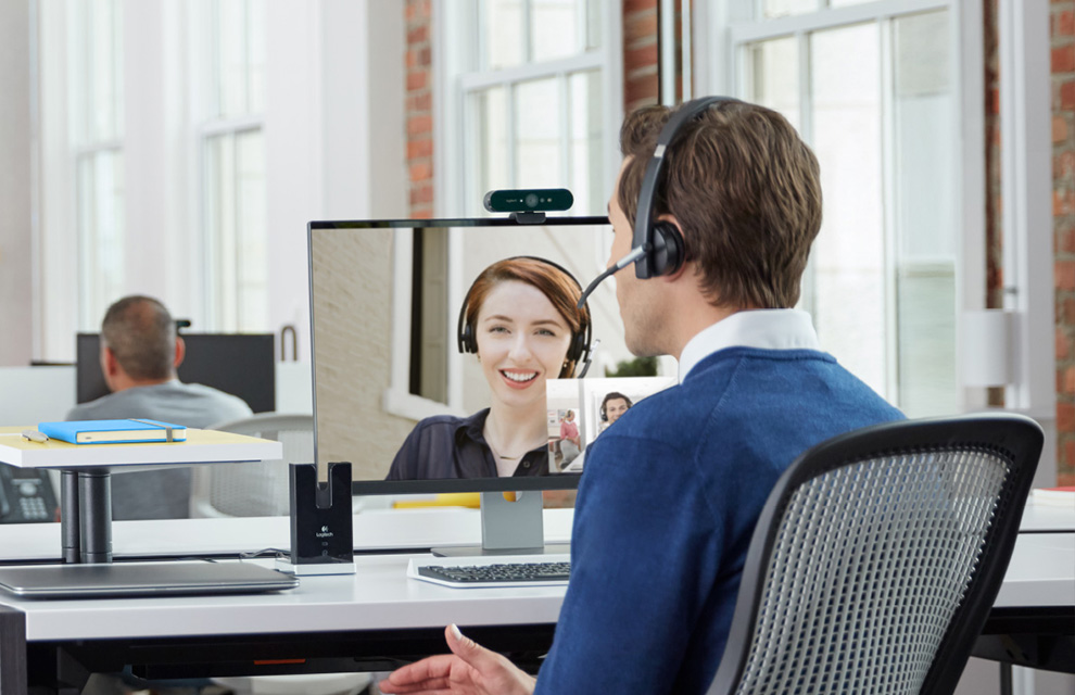 Вебкамера Logitech Brio 4k (Black) купить в интернет-магазине icover