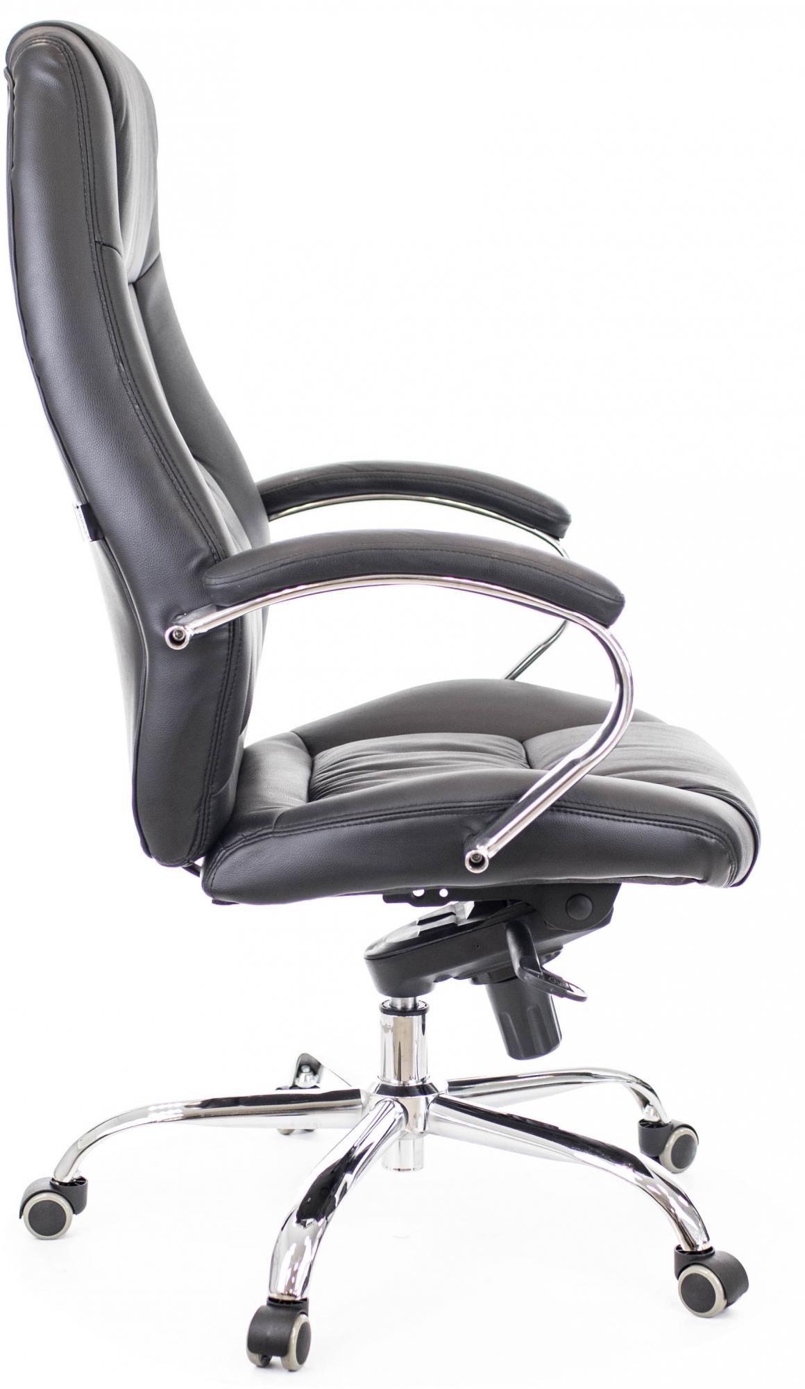 Кресло руководителя Everprof Kron M Leather (Black) купить в интернет-магазине icover