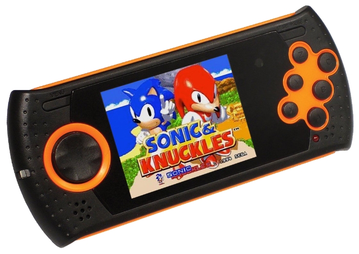 Sega Genesis Gopher Wireless - портативная игровая приставка + SD карта + 370 игр (Orange) купить в интернет-магазине icover