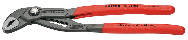 Knipex Cobra KN-8701250 - высокотехнологичные сантехнические клещи купить в интернет-магазине icover