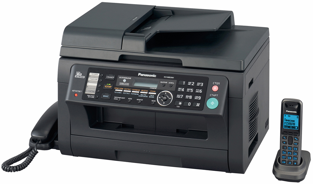 Panasonic KX-MB2061RU - лазерное монохромное МФУ (Black) купить в интернет-магазине icover
