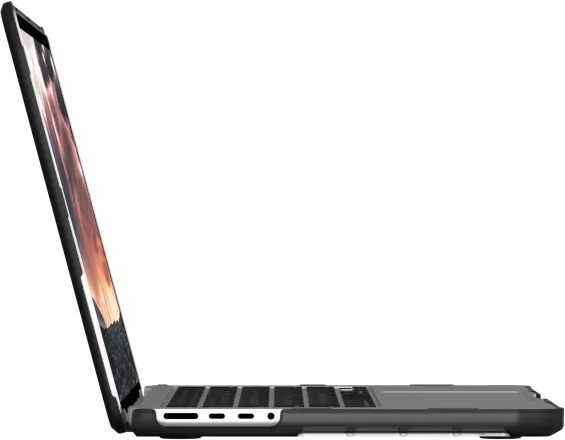 Защитный чехол UAG Plyo (134000114343) для MacBook Pro 14'' (M1 PRO / M1 MAX) (2021) (Ice) купить в интернет-магазине icover