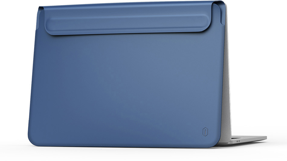 Чехол Wiwu Skin Pro 2 Leather для MacBook Pro 14.2 2021 (Blue) купить в интернет-магазине icover