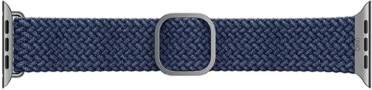 Ремешок Uniq Aspen Strap Braided (44MM-ASPOBLU) для Apple Watch 45/44/42 mm (Blue) купить в интернет-магазине icover