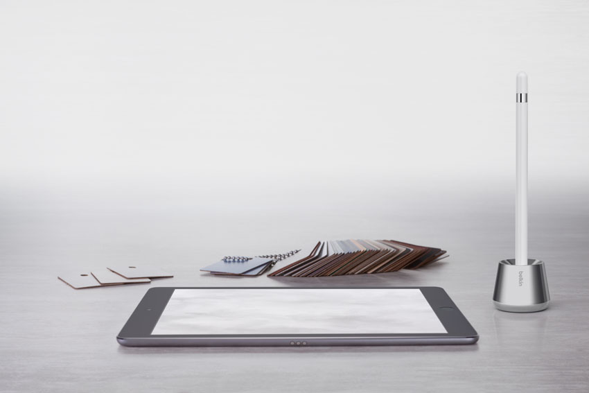 Belkin Stylus Stand and Base (F8J197BTSLV) - подставка для Apple Pencil купить в интернет-магазине icover