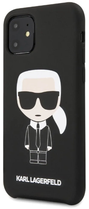 

Чехол Karl Lagerfeld Liquid Iconic (KLHCN61SLFKBK) для iPhone 11 (Black)