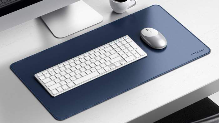 Коврик для мыши Satechi Eco Leather ST-LDMB (Blue) купить в интернет-магазине icover