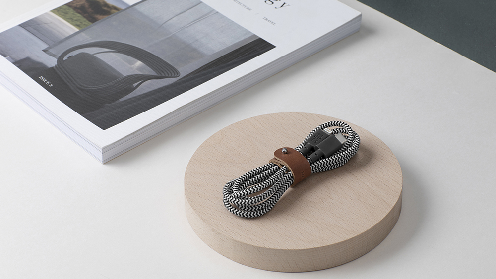 Кабель для iPod, iPhone, iPad Native Union Belt (BELT-KV-CL-ZEB-2) USB-C to Lightning 1.2m (Zebra) купить в интернет-магазине icover