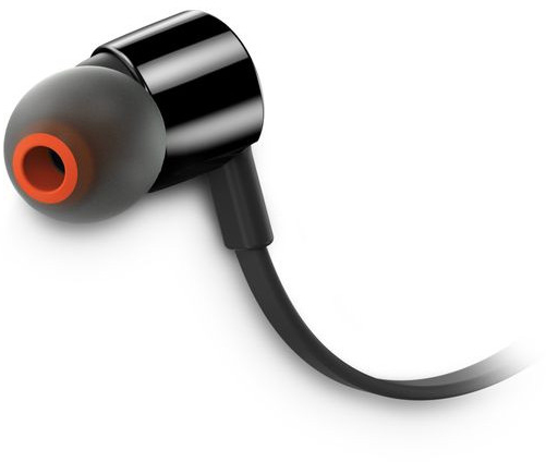 Внутриканальная гарнитура JBL T210 (Black) купить в интернет-магазине icover