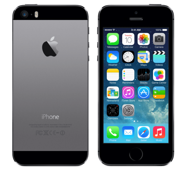 Apple iPhone 5S 16Gb Space Gray (ME432RU/A) LTE купить в интернет-магазине icover