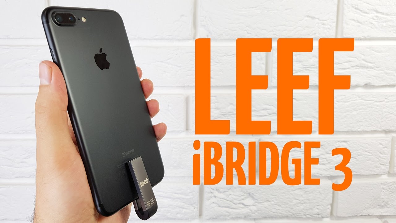 Внешний накопитель Leef iBridge 3 256 Gb LIB3CAKK256R1 (Black) купить в интернет-магазине icover