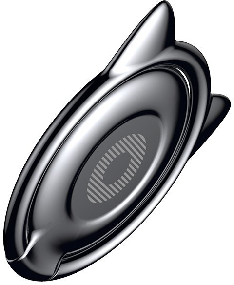 Кольцо-держатель Baseus Cat Ear Ring Bracket SUMA-01 (Black) купить в интернет-магазине icover