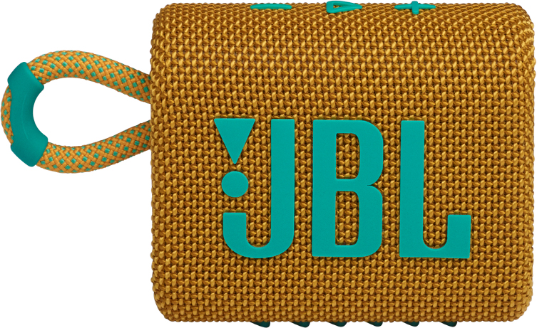 Портативная акустика JBL Go 3 (Yellow) купить в интернет-магазине icover