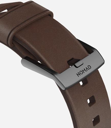 Ремешок Nomad Modern Strap (NM1A4RBM00) для Apple Watch Series SE/6/2/3/4 42/44 mm (Brown/Black) купить в интернет-магазине icover