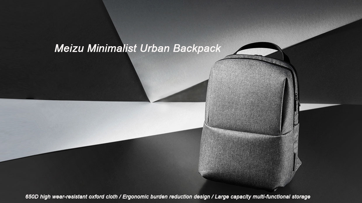 Рюкзак Meizu Minimalist Urban для ноутбука 15.6" (Grey) купить в интернет-магазине icover