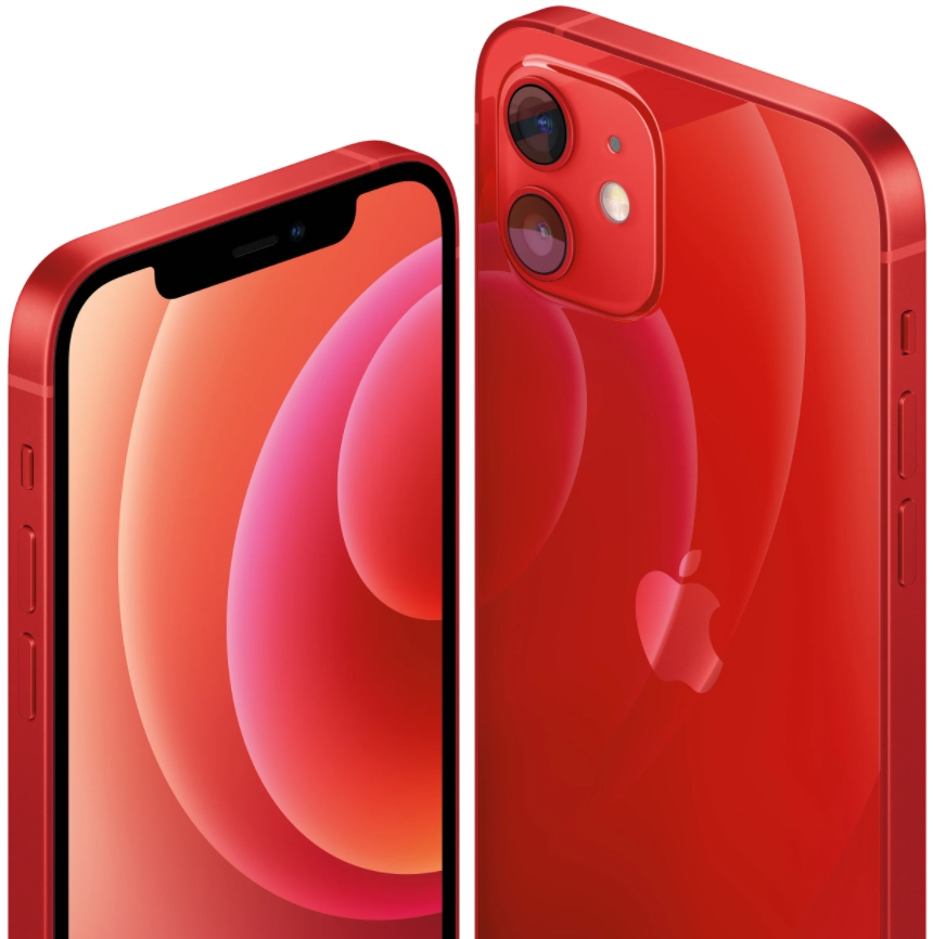 Смартфон Apple iPhone 12 64Gb MGJ73RU/A (Red) купить в интернет-магазине icover