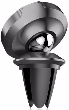 Автомобильный магнитный держатель Baseus Small Ear Series Magnetic Suction Bracket SUER-E01 (Leather Black) купить в интернет-магазине icover
