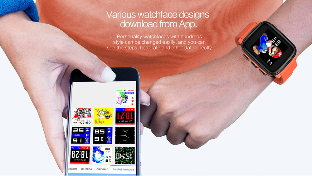 Умные часы SMA Q2 Lite (Orange) купить в интернет-магазине icover