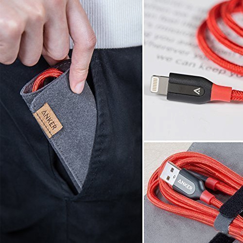 Кабель Anker Powerline+ Lightning 1.8м AA8122H92 (Red) купить в интернет-магазине icover