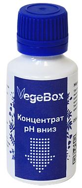 Концентрат VegeBox pH Down 30 мл (White) купить в интернет-магазине icover