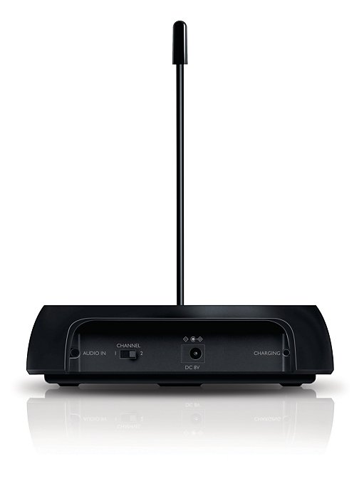 Philips SHC5102/10 Double - 2 пары беспроводных наушников (Black/Silver) купить в интернет-магазине icover
