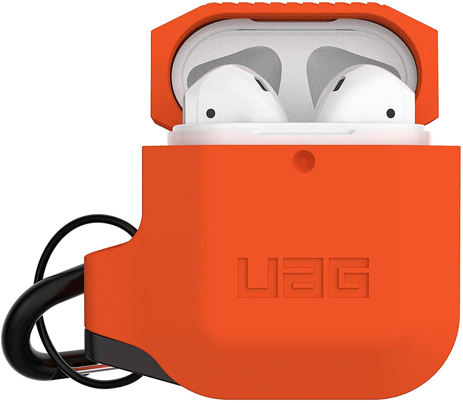 

Чехол UAG Silicone Case (10185E119732) для AirPods (Orange/Grey), Silicone Case