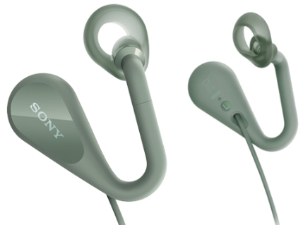 Наушники с микрофоном Sony STH40D (Green) купить в интернет-магазине icover