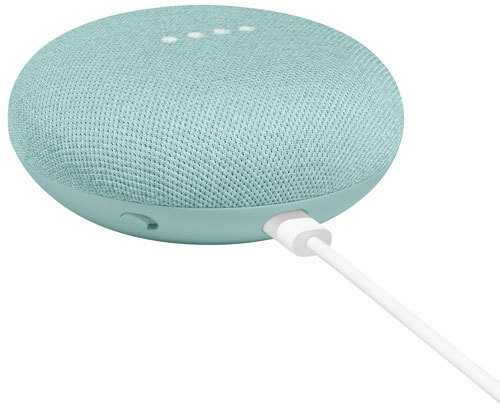 Умная колонка Google Home Mini (Aqua) купить в интернет-магазине icover