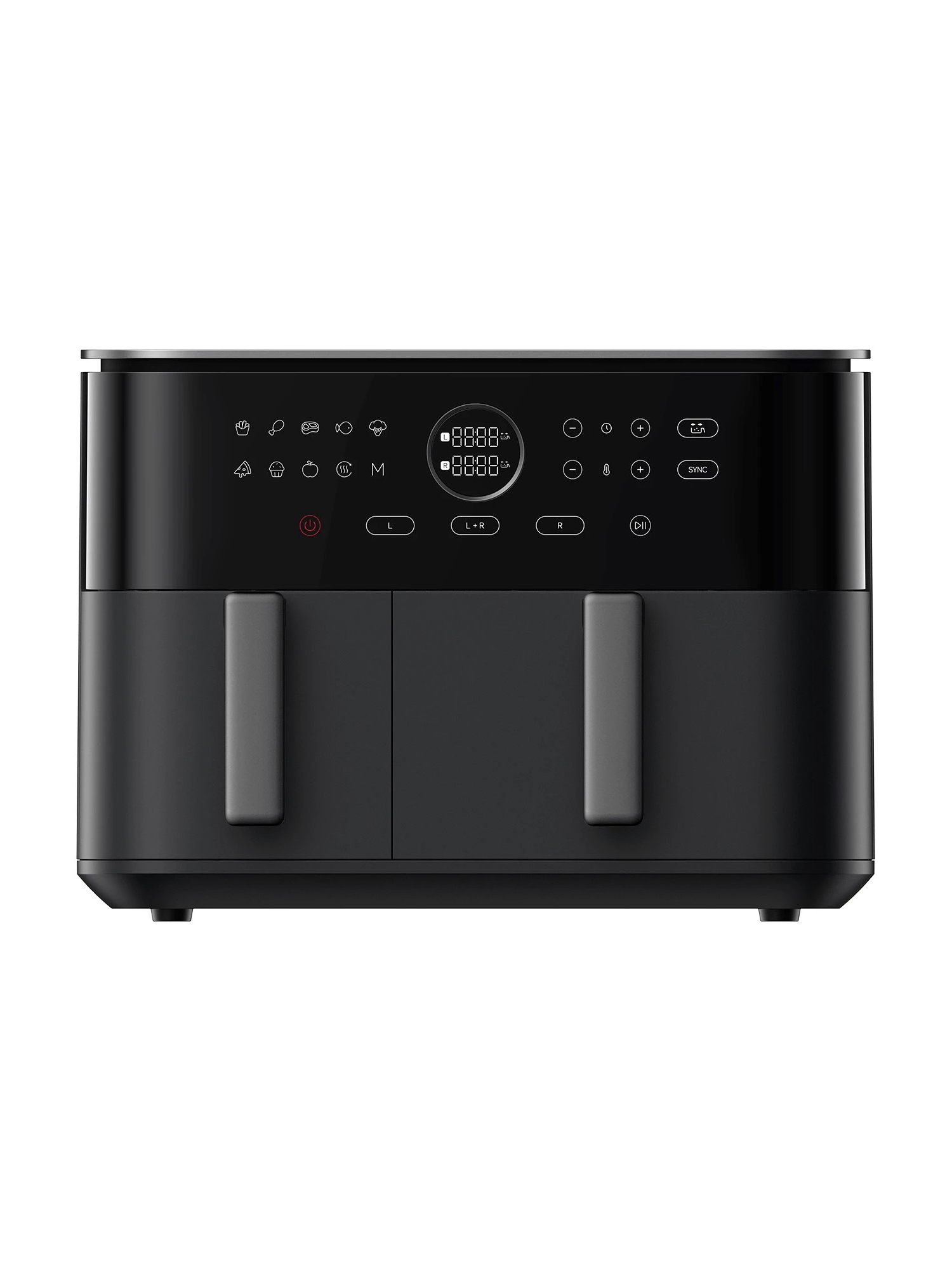 Аэрогриль Xiaomi Dual Zone Air Fryer 10L EU BHR07SGEU (Black) купить в интернет-магазине icover