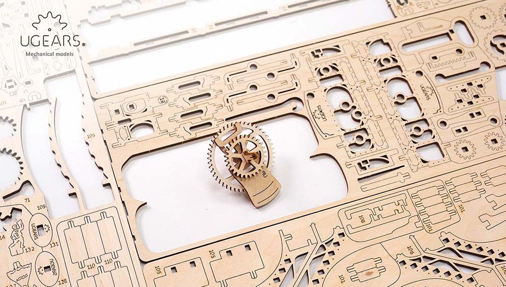 3D-пазл UGears Трамвайная линия (70028) купить в интернет-магазине icover