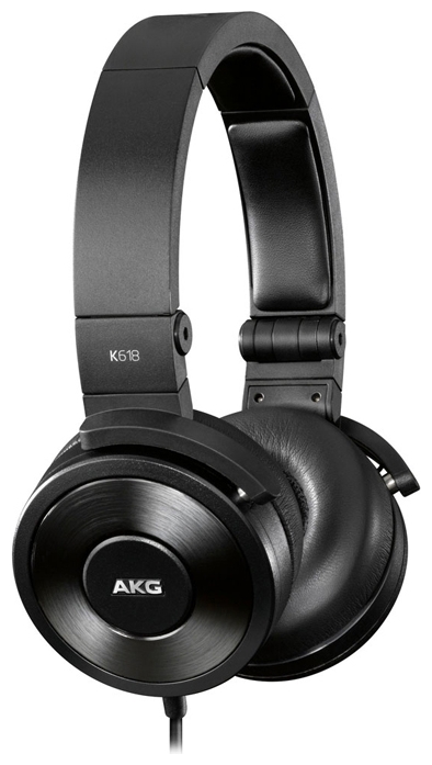 AKG K 618 DJ - накладные наушники (Black) купить в интернет-магазине icover