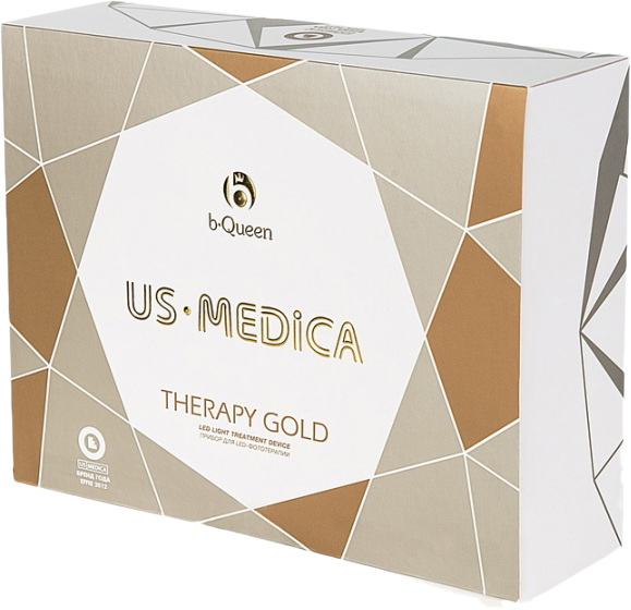 US Medica Прибор для LED-фототерапии Therapy Gold (Pink) купить в интернет-магазине icover