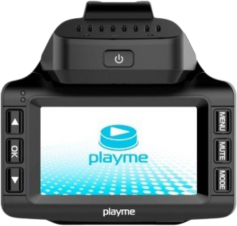 Видеорегистратор с радар-детектором PlayMe TURBO (Black) купить в интернет-магазине icover