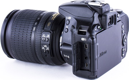 Фотоаппарат Nikon D5500 Kit (D5500 Body Black + 18-105 VR Black) купить в интернет-магазине icover
